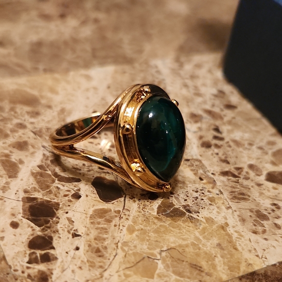 NEW gold plated Temple St. Clair for Target Ring Limited Edition  2010 Size 8 - Picture 5 of 6